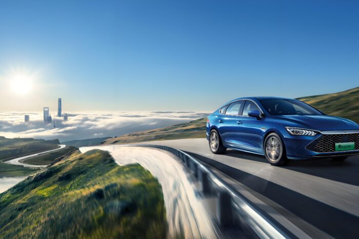 BYD Qin Plus DM Compact Car – EV, Rental and Road Trip