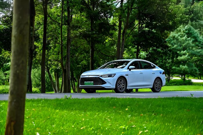 BYD Qin L DM Mid-size Car – EV, Rental and Road Trip