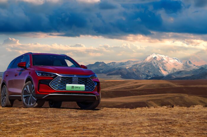 BYD Tang DM Mid-size SUV EV, Rental and Road Trip