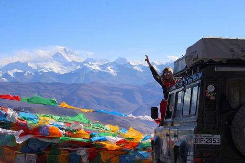Explore Tibet with own car